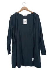 Vorschaubild 1 von EDC Kapuzenpullover Damen Kapuzenjacke Reißverschluss Schwarz Gr. 36/S