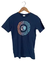 Vorschaubild 1 von Kinder T-Shirt Gr. 164 Blau Casual Weltkugel-Print