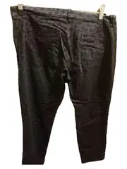 Vorschaubild 3 von Stoffhose Damen Gr. 40 Grau Blumenmuster LAXA Casual