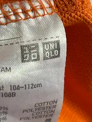 Vorschaubild 2 von Poloshirt Herren Gr. M Orange Kurzarm Piqué Baumwolle