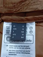 Vorschaubild 4 von Damen Steppjacke Gr. 36;S Braun Casual Outdoor Jacke