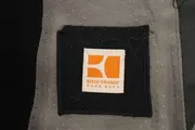 Vorschaubild 3 von Orange Bleistiftrock Gr. 36/S Grau Meliert Wolle Business Damen