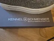 Vorschaubild 4 von Damen Sneaker Silber Glitzer Gr. 40 High-Top