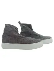 Vorschaubild 1 von Damen Sneaker Silber Glitzer Gr. 40 High-Top