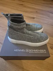 Vorschaubild 2 von Damen Sneaker Silber Glitzer Gr. 40 High-Top