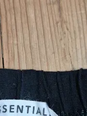 Vorschaubild 5 von Damen Stoffhose Gr. 36x38 Schwarz Casual mit Spitze