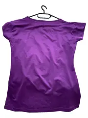 Vorschaubild 2 von Kinder Sport Shirt Lila Gr. 170 Logo-Print Sportlich