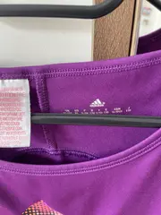 Vorschaubild 5 von Kinder Sport Shirt Lila Gr. 170 Logo-Print Sportlich