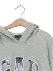 Vorschaubild 4 von Herren Kapuzenpullover Hoodie Gr. 46/S Grau Casual Logo