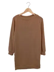 Vorschaubild 1 von Damen Freizeitkleid Gr. 34/XS Braun Modern Casual Jerseykleid