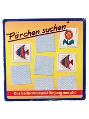 Vorschaubild 1 von Pärchen suchen Gedächtnisspiel Memory 40 Karten für jung und alt