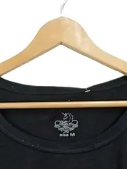 Vorschaubild 4 von Damen Langarmshirt Basic Schwarz Gr. M Rundhals Longsleeve