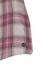 Vorschaubild 3 von Damen Hemdbluse kariert Gr. 38 Mehrfarbig Kurzarm Casual