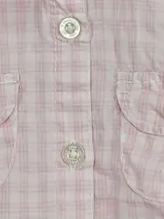 Vorschaubild 3 von Mädchen Hemd Bluse Gr. 68 Rosa Kariert Baumwolle