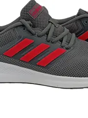 Vorschaubild 2 von Runfalcon Laufschuhe Herren Gr. 39 Grau Rot Sportschuhe Sneaker