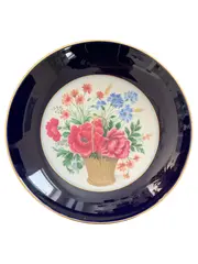 Vorschaubild 1 von Kaiser Unterteller Teller Mehrfarbig Blumenmuster Porzellan Klassisch