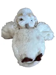Vorschaubild 1 von Kuscheltier Eule Charmant Weiß Plüschtier Stofftier