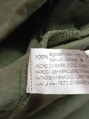 Vorschaubild 4 von Damen T-Shirt Grün Gr. 34/XS Basic Casual Kurzarm