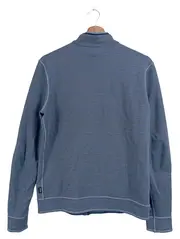 Vorschaubild 2 von Sweatjacke Herren Gr. S Blau Baumwolle Regular Fit