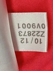 Vorschaubild 5 von Kinder T-Shirt Gr. 152 Rot Sportlich Logo-Print Kurzarm Baumwolle