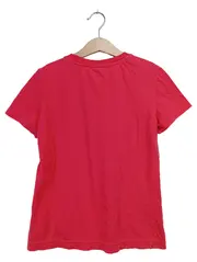 Vorschaubild 2 von Kinder T-Shirt Gr. 152 Rot Sportlich Logo-Print Kurzarm Baumwolle