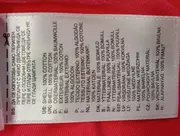 Vorschaubild 4 von Kinder T-Shirt Gr. 152 Rot Sportlich Logo-Print Kurzarm Baumwolle