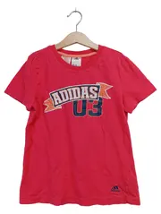 Vorschaubild 1 von Kinder T-Shirt Gr. 152 Rot Sportlich Logo-Print Kurzarm Baumwolle