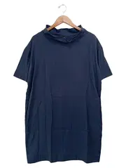 Vorschaubild 1 von Damen Blusenkleid Gr. 38/M Blau Cupro Baumwolle Klassisch Elegant