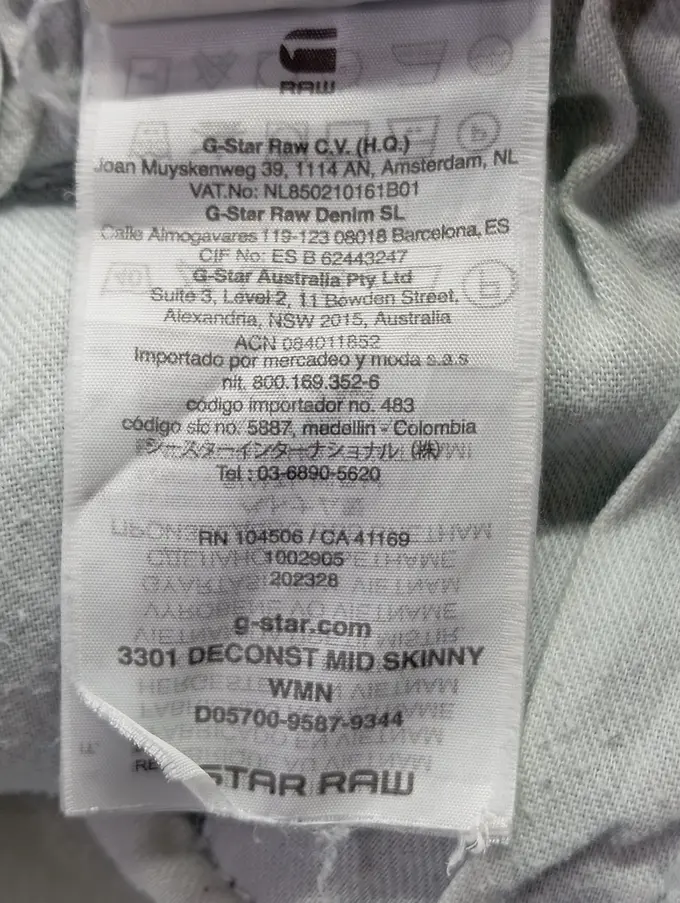G-STAR RAW Jeans Skinny Fit Bild 5