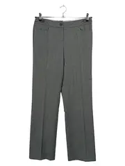 Vorschaubild 1 von Damen Stoffhose Gr. 38 Grau Business Klassisch Elegant