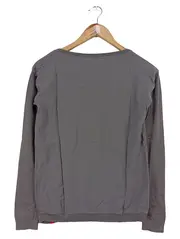 Vorschaubild 2 von Damen Pullover Gr. 34/XS Grau Casual Langarm Viskose