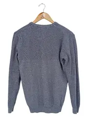Vorschaubild 2 von Herren Pullover Gr. 46/S Blau Casual Baumwolle Strickpullover