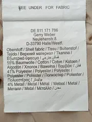 Vorschaubild 5 von Damen Trenchcoat Beige Gr. 42/L Klassisch Elegant Freizeit Business