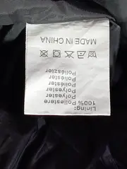 Vorschaubild 5 von Damen Steppjacke Gr. 42/L Schwarz Kapuze Gesteppt