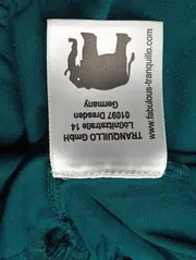 Vorschaubild 5 von Langarmshirt Damen 34/XS Grün Casual Off-Shoulder Baumwolle Basic