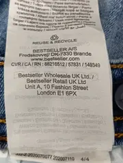 Vorschaubild 6 von Kinder Jeans Regular Fit Gr. 158 Blau Casual Denim Hose