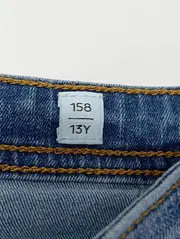 Vorschaubild 4 von Kinder Jeans Regular Fit Gr. 158 Blau Casual Denim Hose