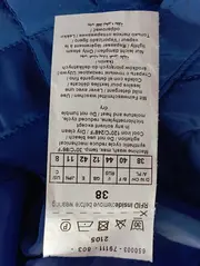 Vorschaubild 4 von Damen Steppjacke Gr. 38/M Blau Klassisch Übergangsjacke