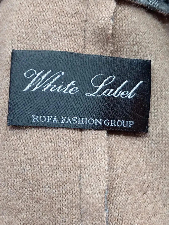 WHITE LABEL Wollmantel Bild 3