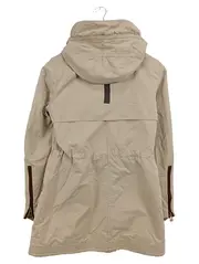 Vorschaubild 2 von Leichte Jacke Damen 32/XS Beige Kapuze Parka Übergangsjacke Casual