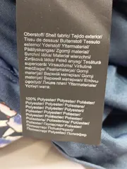 Vorschaubild 5 von Damen Freizeitkleid Gr. 34/XS Blau Blumenmuster Elegant