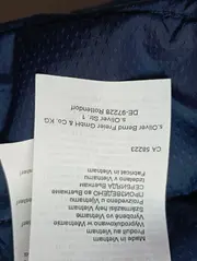 Vorschaubild 5 von Herren Steppjacke Gr. 48/M Blau Streetwear Klassisch Elegant