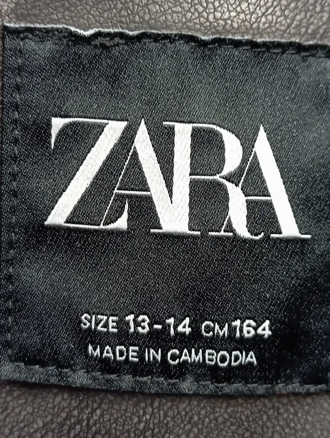 ZARA Lederjacke Bild 3