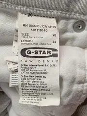 Vorschaubild 4 von Damen Jeans Straight Leg W28/L34 Grau Midge