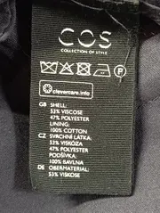 Vorschaubild 4 von Damen Freizeitkleid Gr. 34/XS Schwarz Elegant Minimalistisch Midikleid