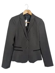 Vorschaubild 1 von Damen Blazer Gr. 34/XS Grau Business Klassisch Jacke Sakko