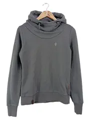 Vorschaubild 1 von Kapuzenpullover Damen Gr. 36/S Grau Hoodie Casual Sportlich