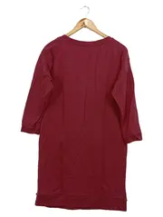 Vorschaubild 2 von Damen Langarmshirt Rot Gr. 42/L Casual Basic mit Print