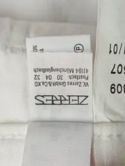 Vorschaubild 5 von Damen Jeans Straight Leg Gr. 36 Weiß Casual Baumwolle-Mix