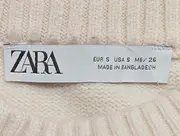 Vorschaubild 3 von Damen Pullover Gr. 36/S Weiß Gestreift Maritim Strickpullover